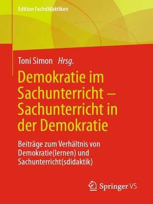 cover image of Demokratie im Sachunterricht – Sachunterricht in der Demokratie